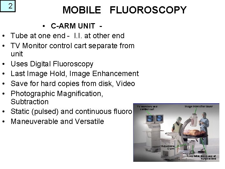 1 Digital APPLICATIONS C Arm DSA Radiation Dose