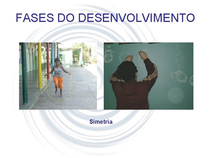 FASES DO DESENVOLVIMENTO Simetria 