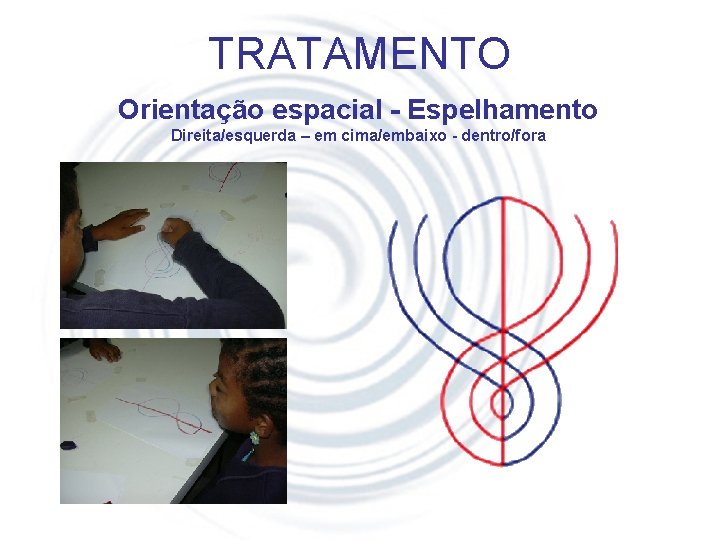 TRATAMENTO Orientação espacial - Espelhamento Direita/esquerda – em cima/embaixo - dentro/fora 