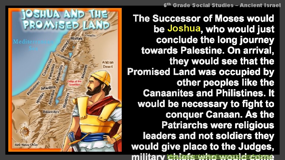 6 th Grade Social Studies – Ancient Israel Joshua https: //ancientcivilizationsworld. com/hebrew/ 