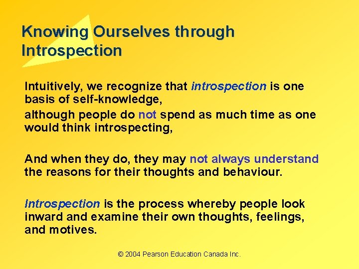 Knowing Ourselves through Introspection Intuitively, we recognize that introspection is one basis of self-knowledge, Knowing Ourselves through Introspection Intuitively, we recognize that introspection is one basis of self-knowledge,