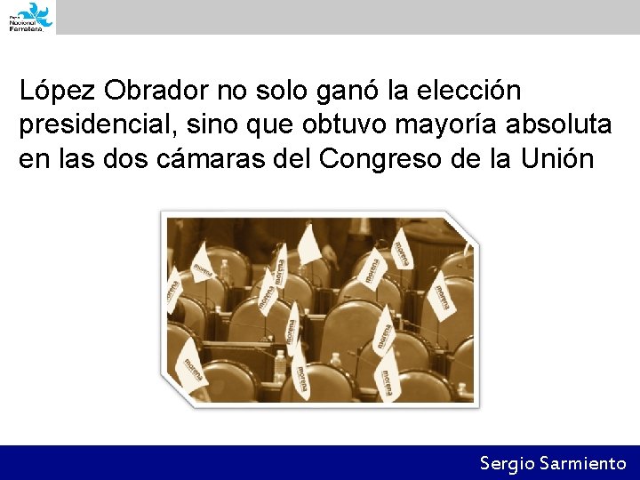 López Obrador no solo ganó la elección presidencial, sino que obtuvo mayoría absoluta en