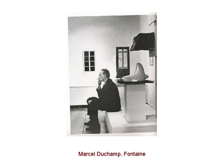 Marcel Duchamp, Fontaine 