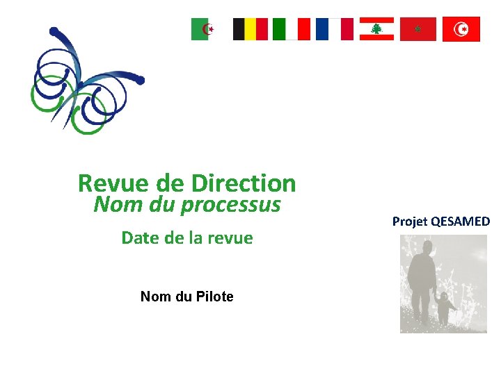 Revue de Direction Nom du processus Date de la revue Nom du Pilote Projet