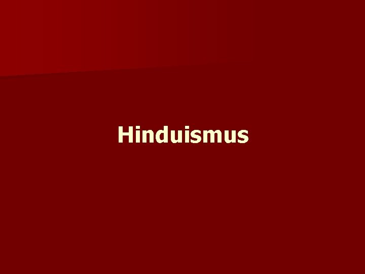 Hinduismus 