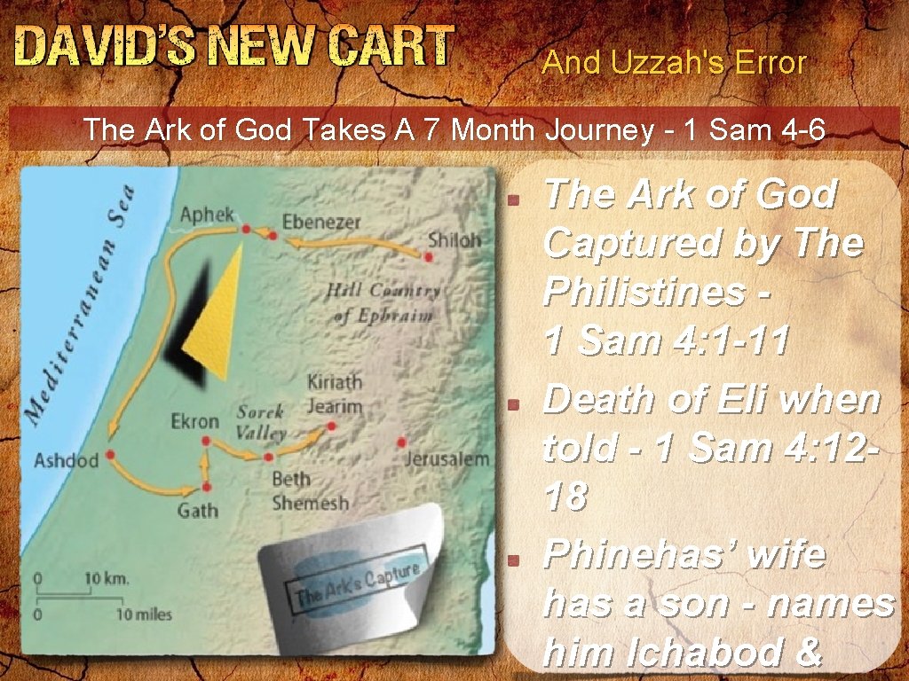 And Uzzah's Error The Ark of God Takes A 7 Month Journey - 1 And Uzzah's Error The Ark of God Takes A 7 Month Journey - 1