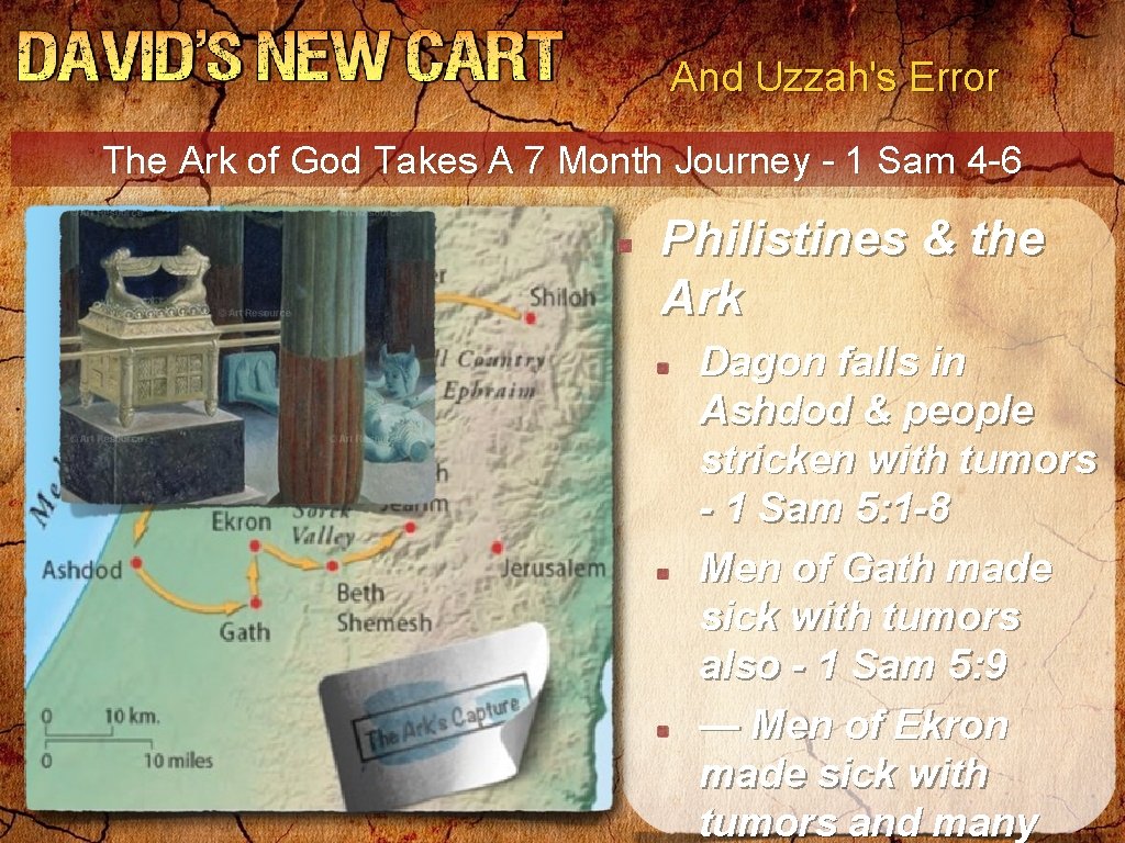 And Uzzah's Error The Ark of God Takes A 7 Month Journey - 1 And Uzzah's Error The Ark of God Takes A 7 Month Journey - 1