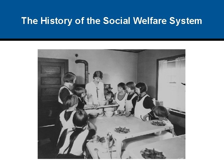 The History of the Social Welfare System 