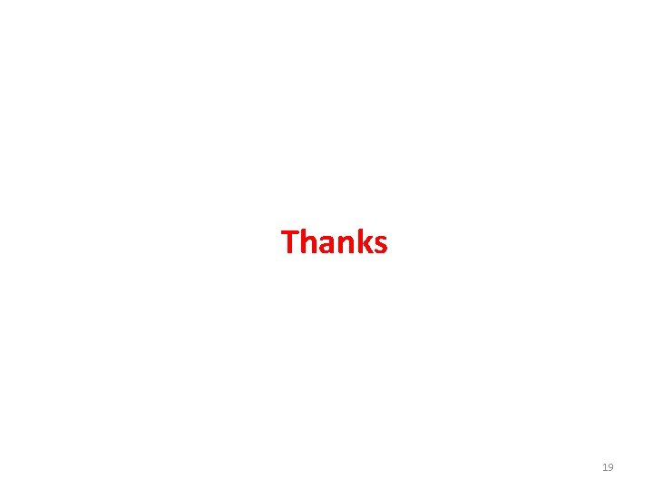Thanks 19 
