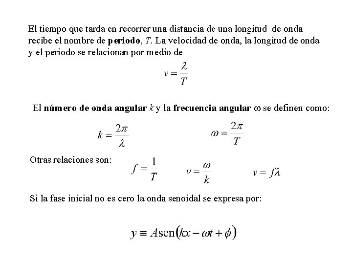 El tiempo que tarda en recorrer una distancia de una longitud de onda recibe