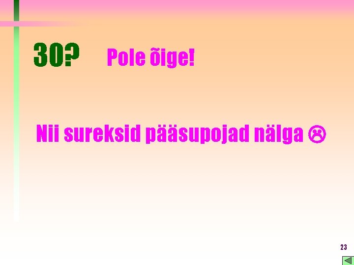 30? Pole õige! Nii sureksid pääsupojad nälga 23 30? Pole õige! Nii sureksid pääsupojad nälga 23