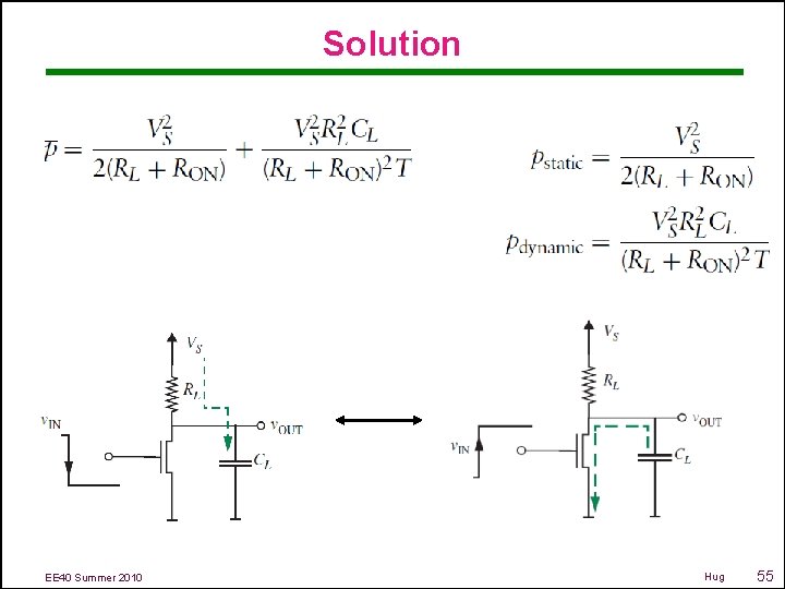 Solution EE 40 Summer 2010 Hug 55 