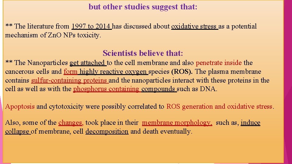 but other studies suggest that: ** The literature from 1997 to 2014 has discussed