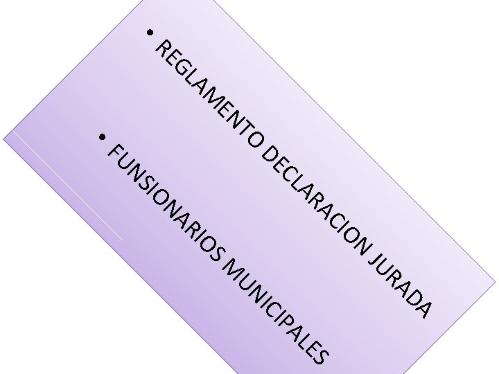  • A AR L EC DA RA JU ON ES AL IP IC