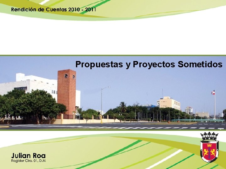 Propuestas y Proyectos Sometidos 