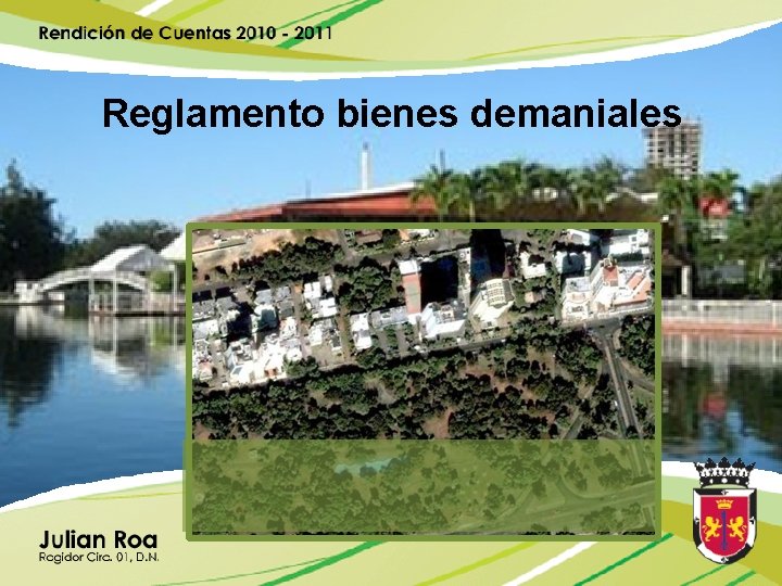 Reglamento bienes demaniales 