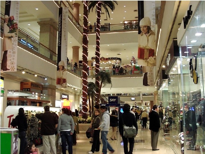 Que buscan los visitantes • Recreación y esparcimiento • Comodidad • Precios, productos y