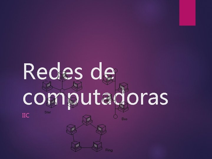 Redes de computadoras IIC 