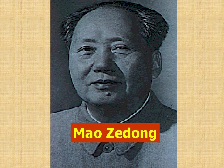 Mao Zedong 