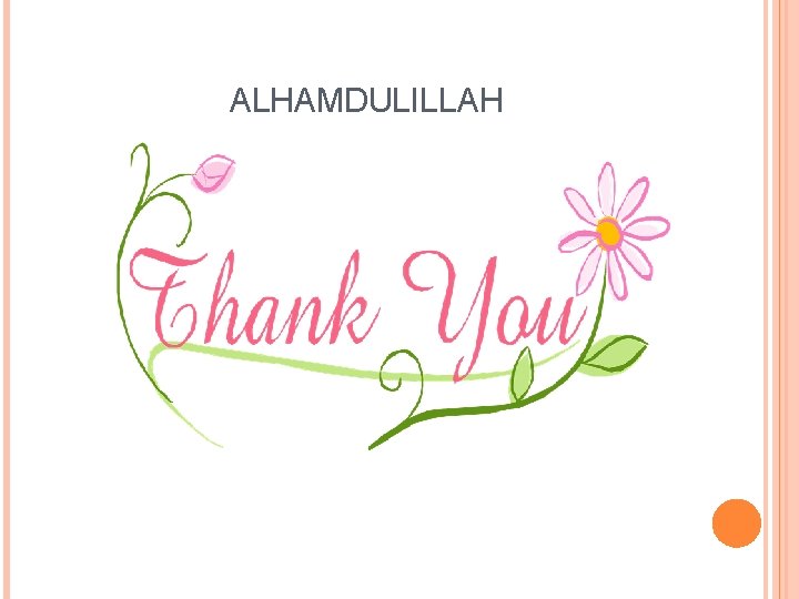 ALHAMDULILLAH 