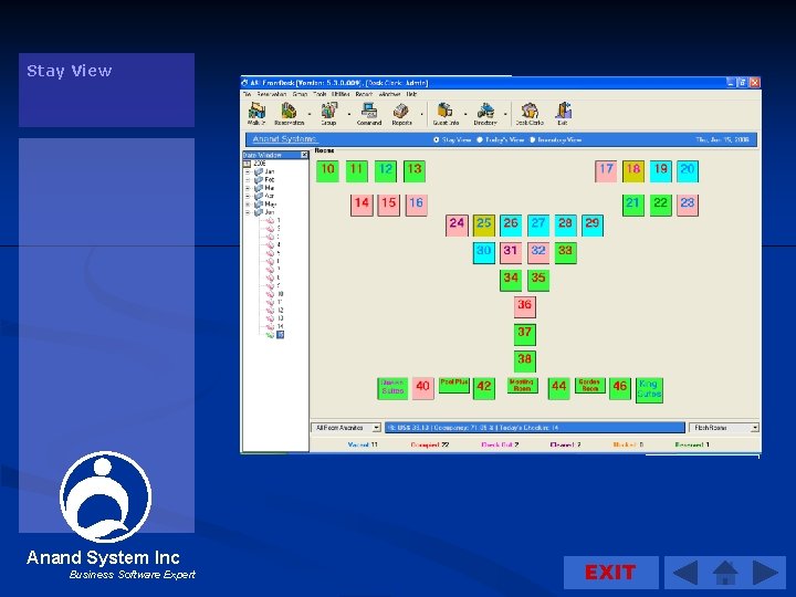 Stay View Anand System Inc Business Software Expert EXIT 