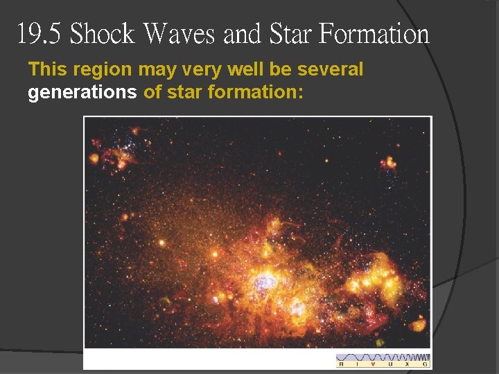 19. 5 Shock Waves and Star Formation This region may very well be several 19. 5 Shock Waves and Star Formation This region may very well be several