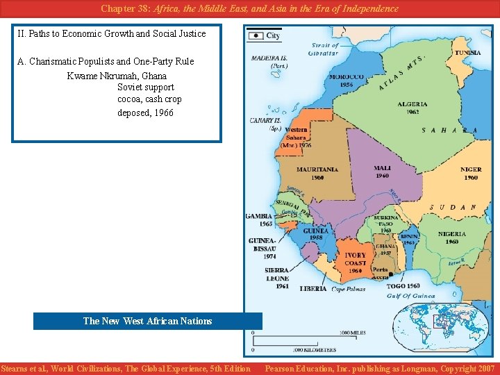 Chapter 38: Africa, the Middle East, and Asia in the Era of Independence II.