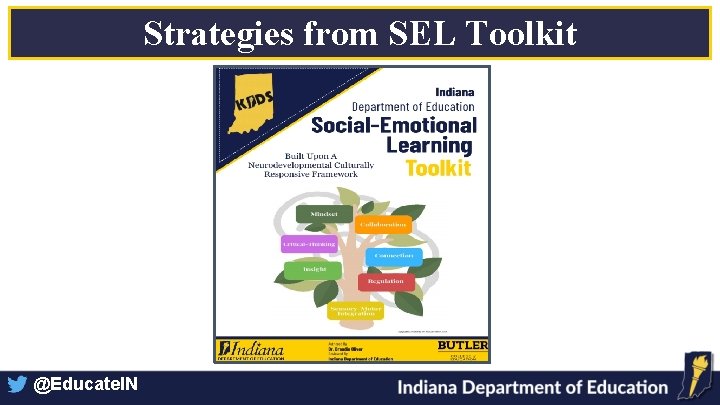 Strategies from SEL Toolkit @Educate. IN 