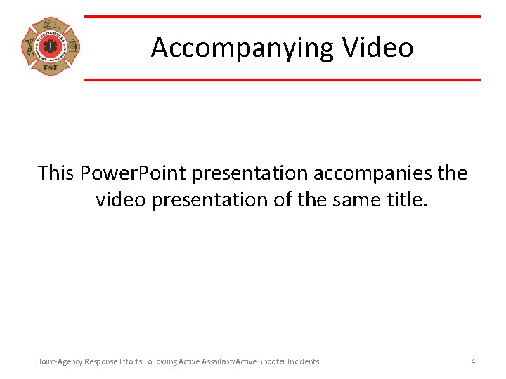 Accompanying Video This Power. Point presentation accompanies the video presentation of the same title.