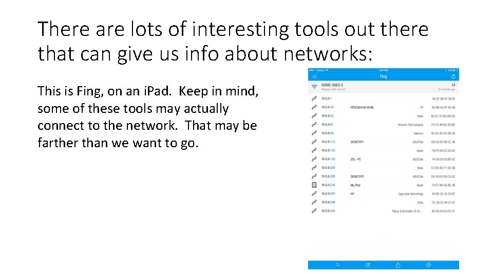 There are lots of interesting tools out there that can give us info about There are lots of interesting tools out there that can give us info about