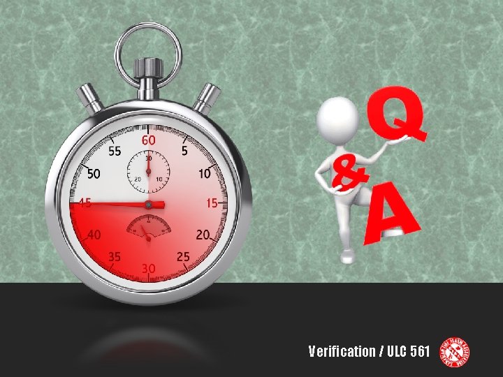 Verification / ULC 561 