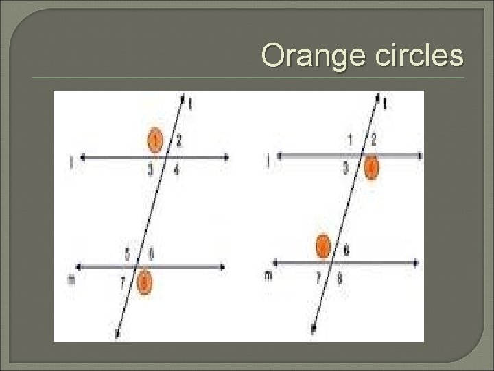 Orange circles 