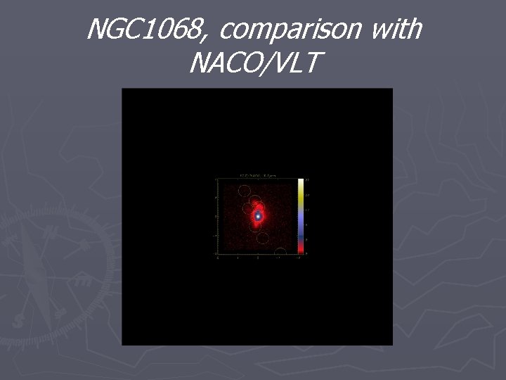 NGC 1068, comparison with NACO/VLT 