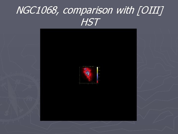 NGC 1068, comparison with [OIII] HST 