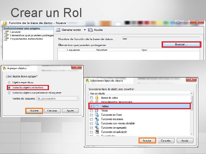 Crear un Rol 