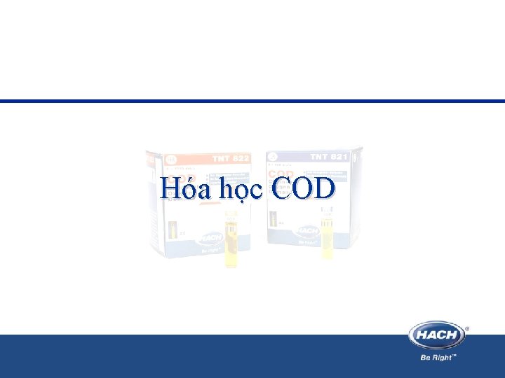 Hóa học COD 