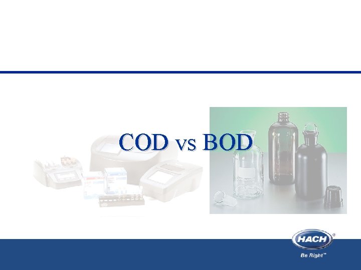 COD vs BOD 