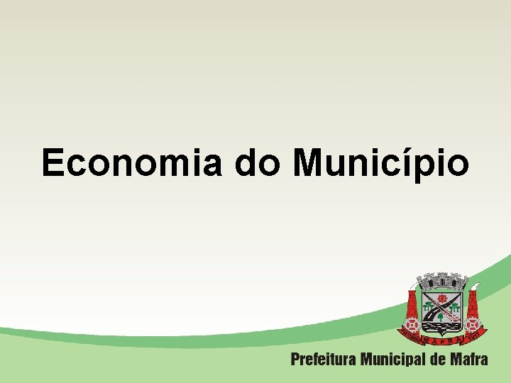 Economia do Município 