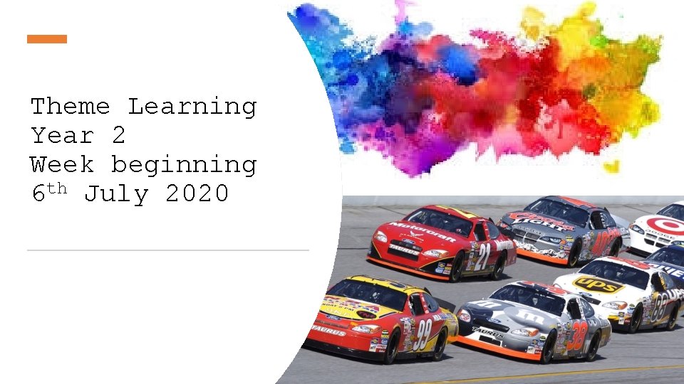 Theme Learning Year 2 Week beginning 6 th July 2020 