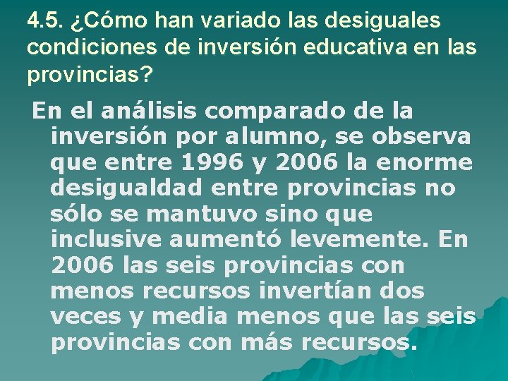 Radiografa de la educacin argentina Axel Rivas Alejandro