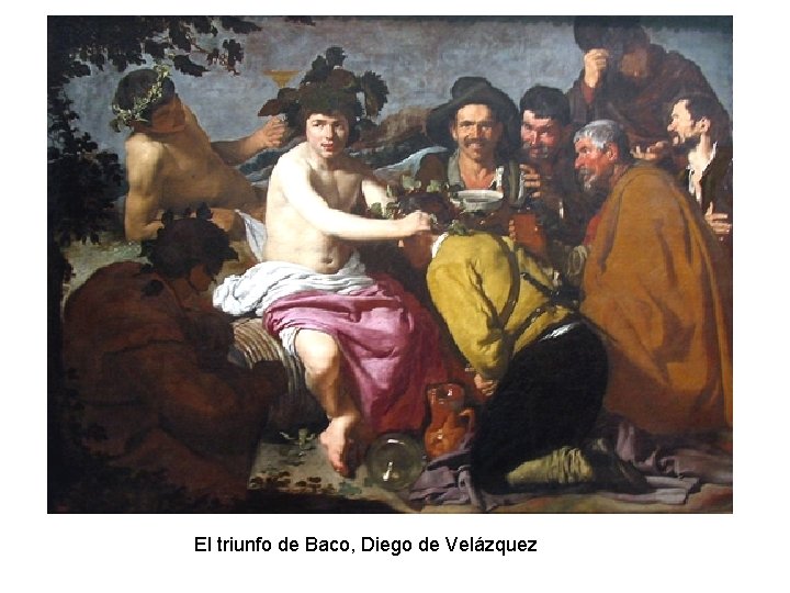 El triunfo de Baco, Diego de Velázquez 