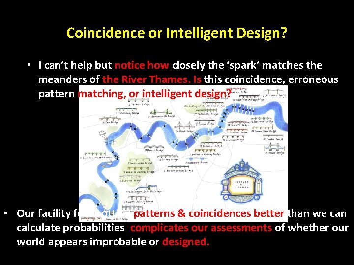 Coincidence or Intelligent Design? • I can’t help but notice how closely the ‘spark’