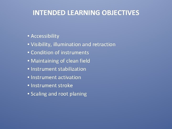 GENERAL PRINCIPLE OF INSTRUMENTATION INTENDED LEARNING OBJECTIVES ...