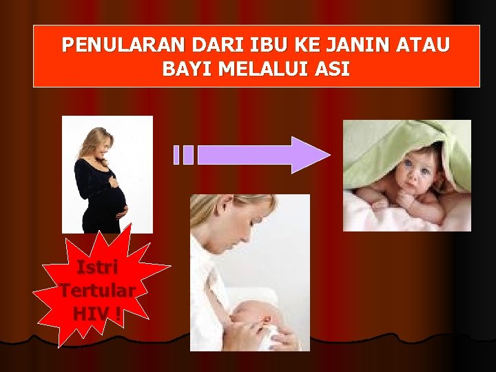 PENULARAN DARI IBU KE JANIN ATAU BAYI MELALUI ASI Istri Tertular HIV ! 