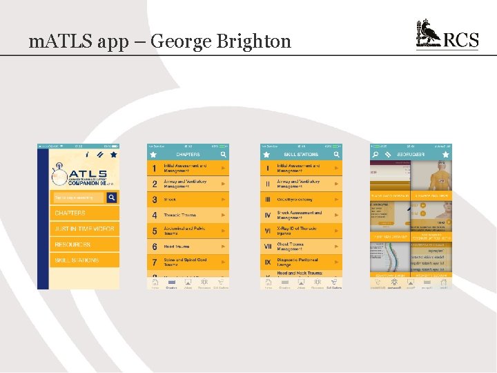 m. ATLS app – George Brighton 