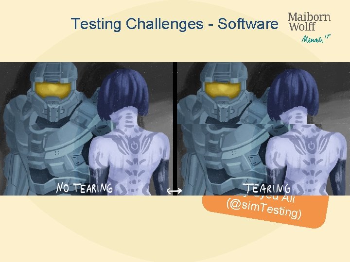 Testing Challenges - Software üRe-use “general testing” knowledge, e. g. • Security • Performance