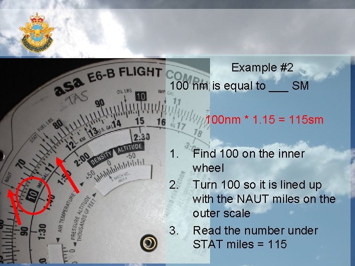 Example #2 100 nm is equal to ___ SM 100 nm * 1. 15