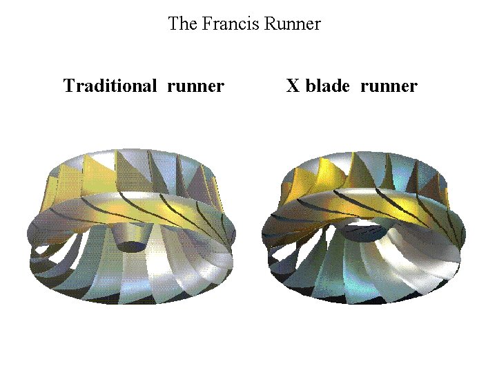 The Francis Runner Traditional runner X blade runner 