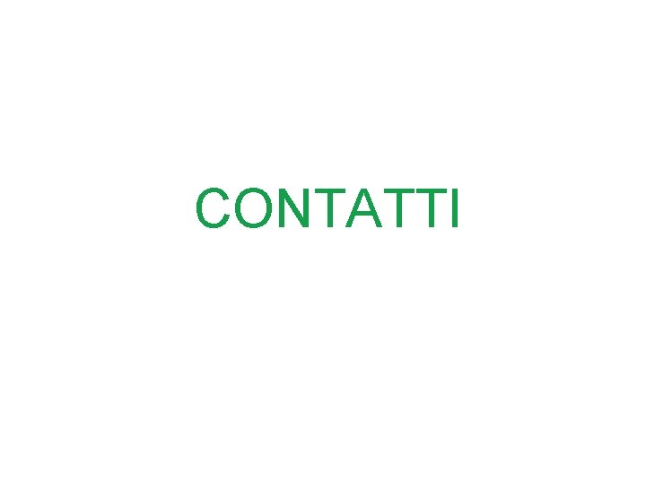 CONTATTI 