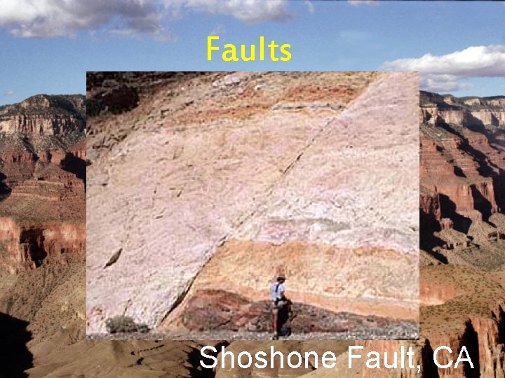 Faults Shoshone Fault, CA 